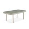 Alaterre Furniture Windham All-Weather Wicker Outdoor 42"L Coffee Table with Glass Top AWWA03AA - alternate 1
